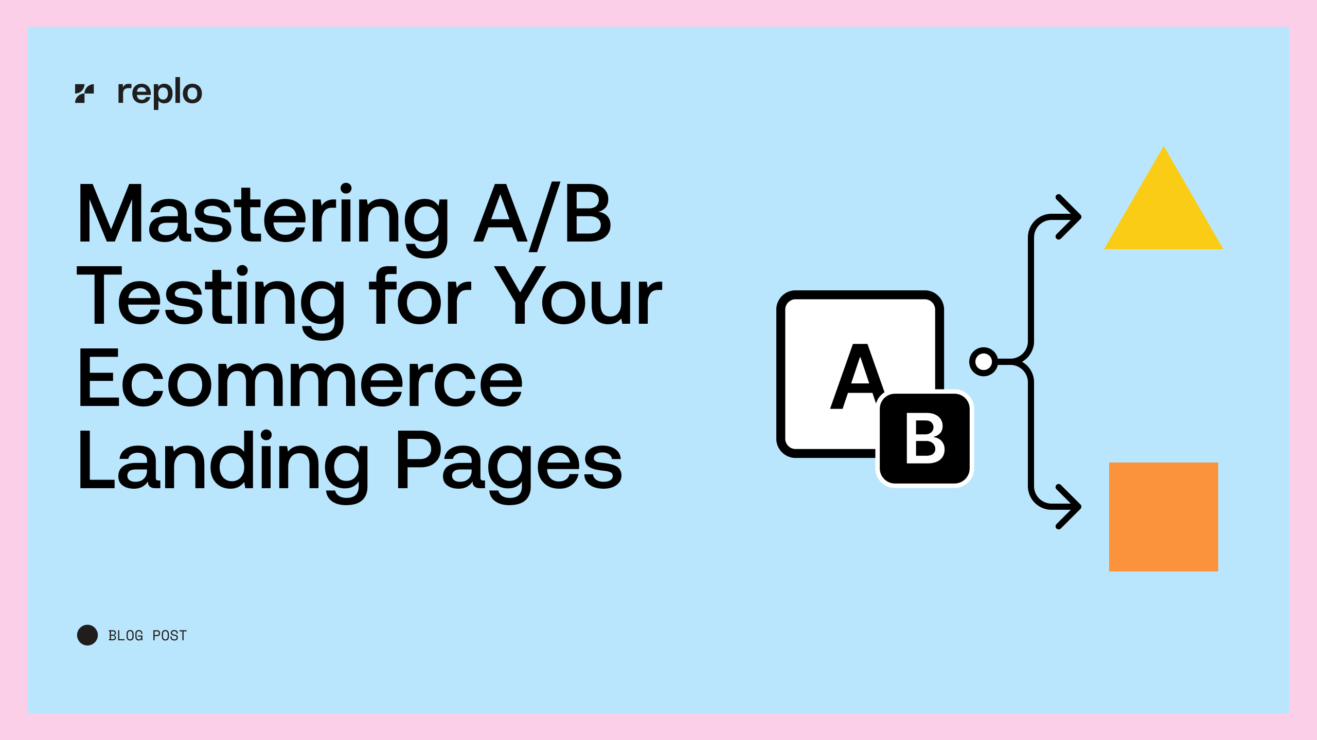 Mastering A/B Testing for Your Ecommerce Landing Pages
