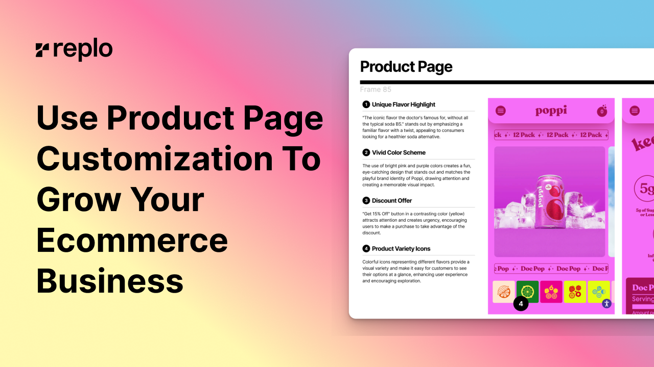 Use Product Page Customization To Grow Your Ecommerce Business