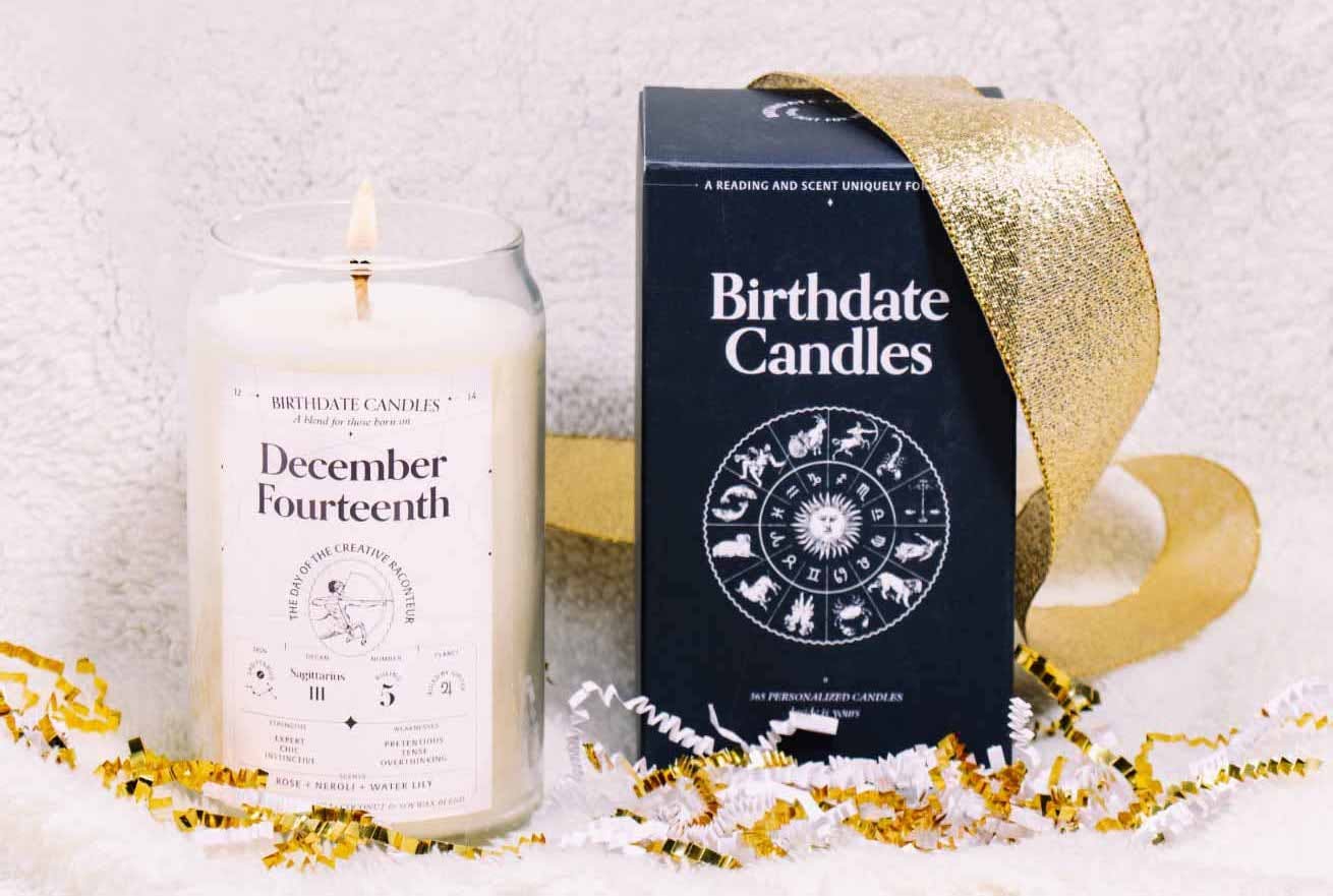 Birthdate Candle product image