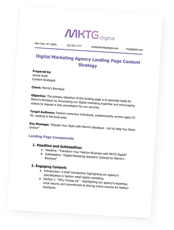 Strategy Brief