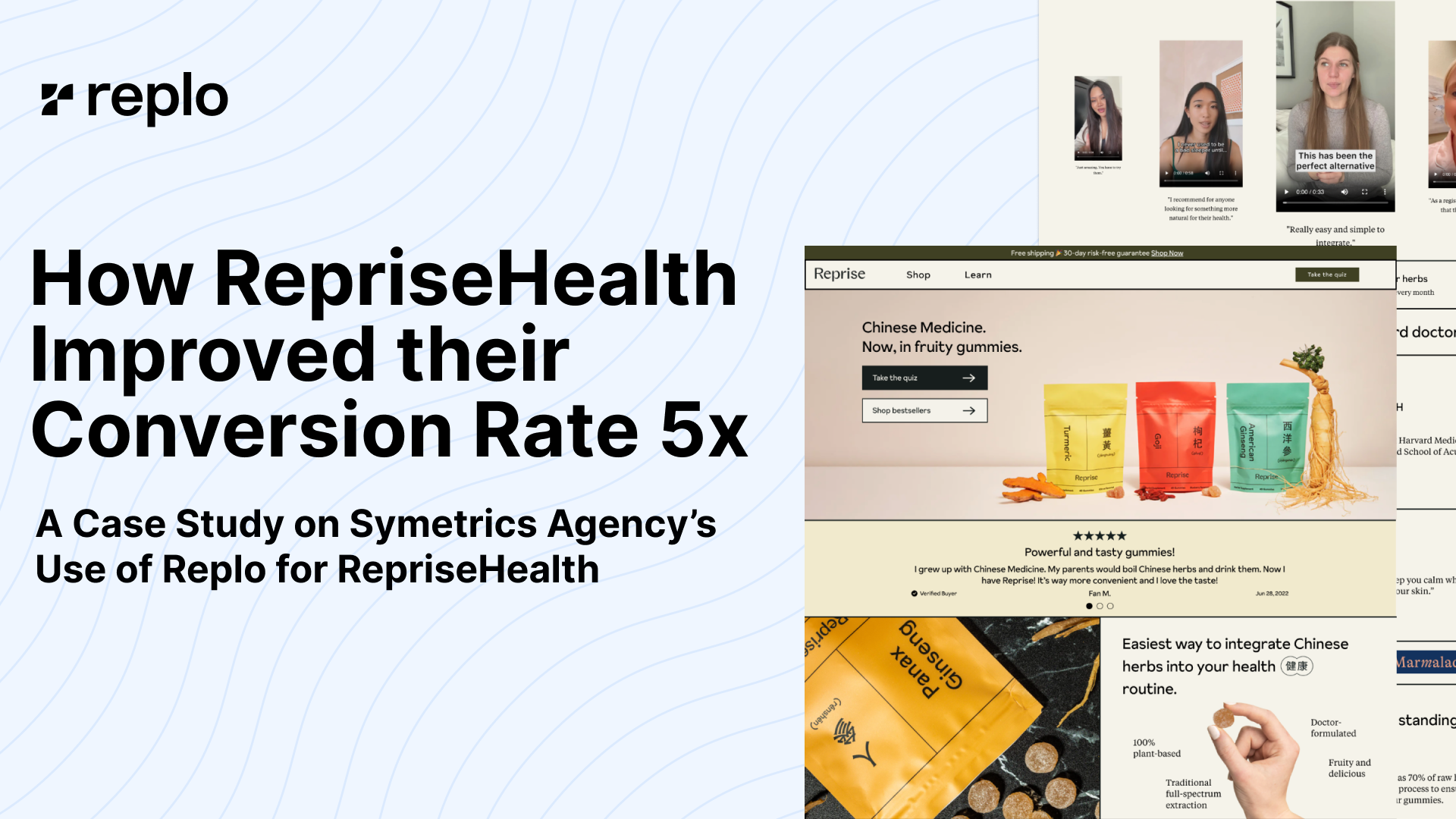 How RepriseHealth Improved their Conversion Rate 5x with Replo