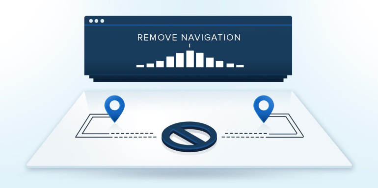 Remove Navigation Links